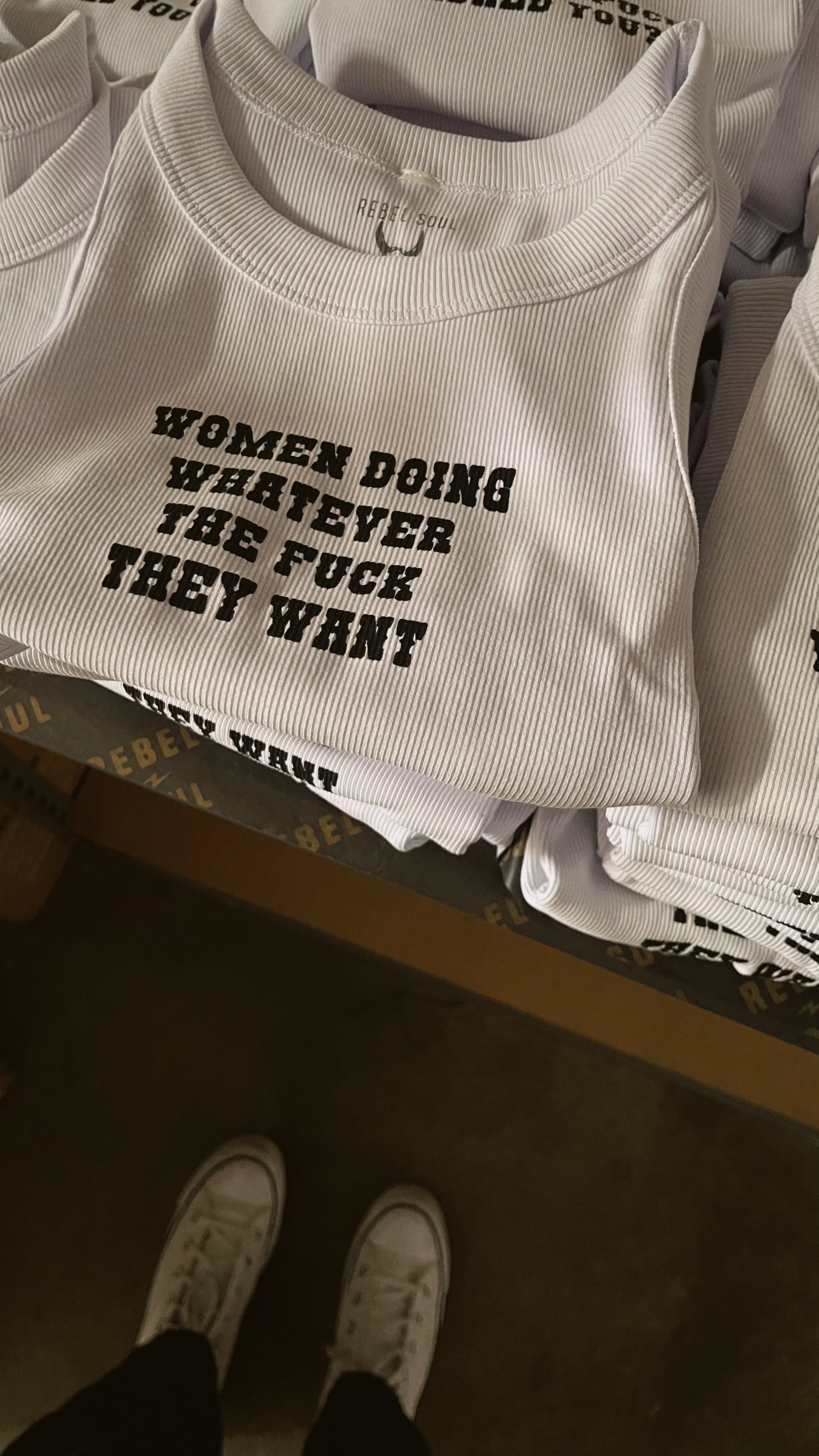 Women Doing What They Want Ribbed Tank - PREORDER SHIPS 05.23