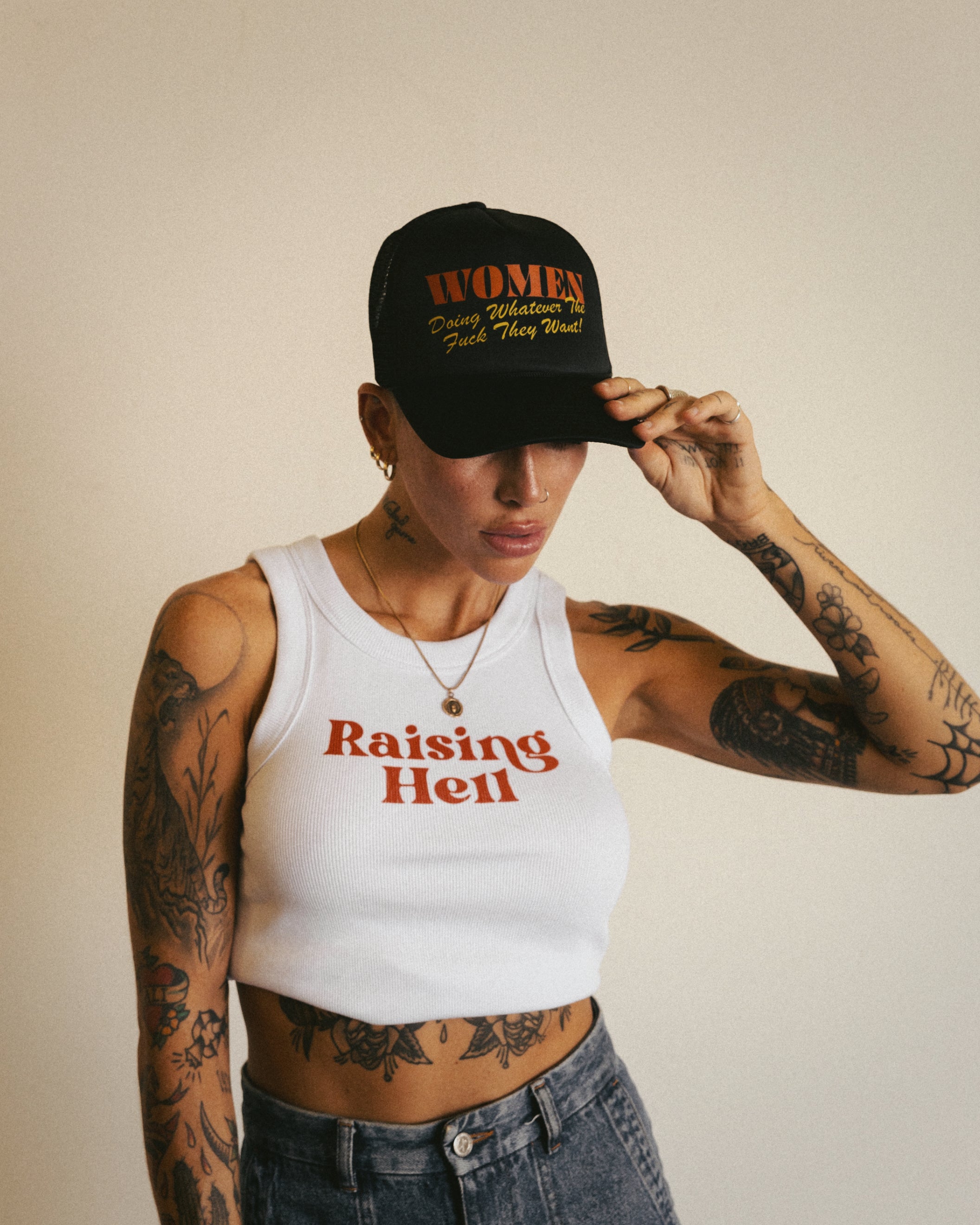 Women Doing What They Want Trucker Hat