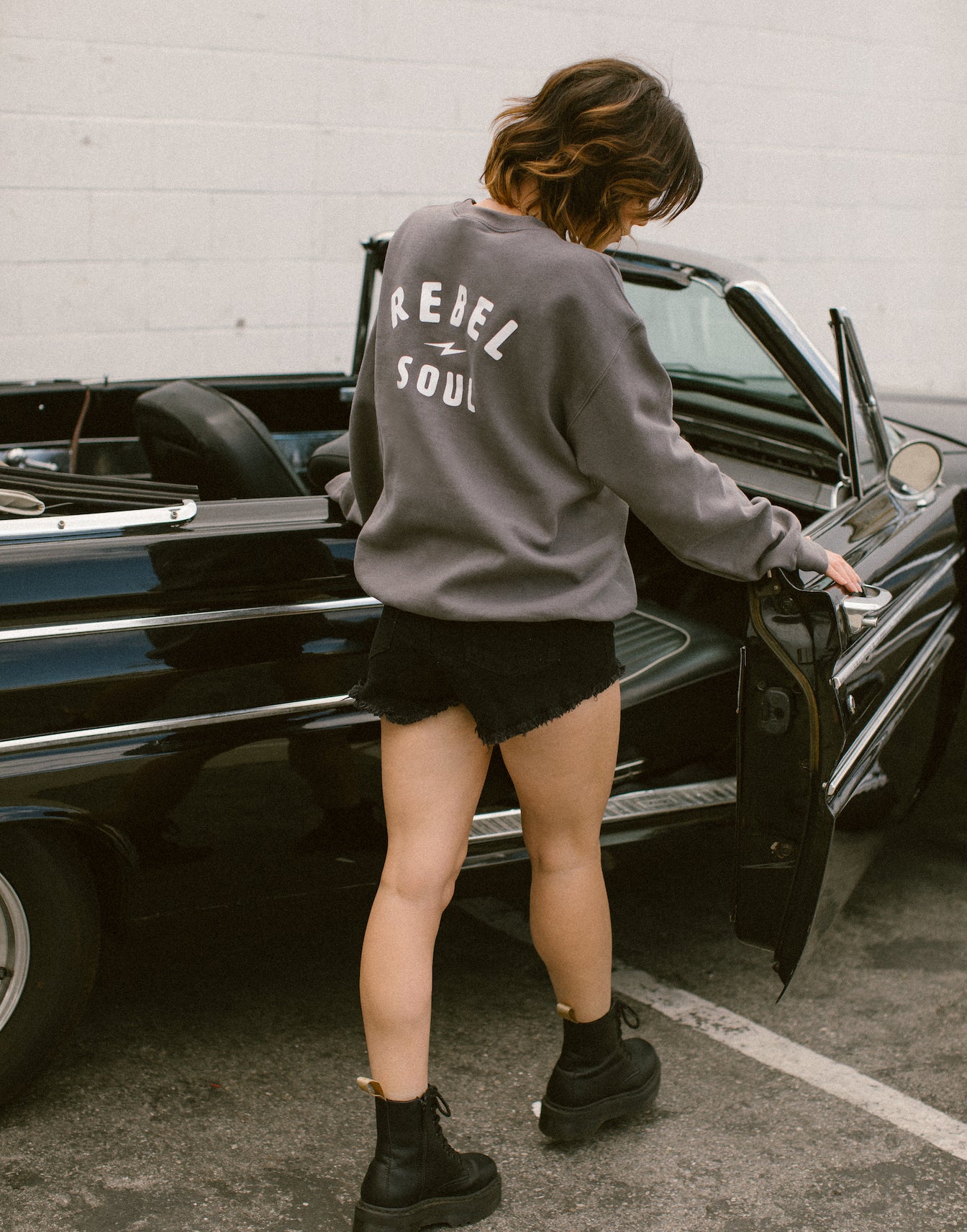 Rebel Soul Bolt Pullover - REBEL SOUL COLLECTIVE FEMINIST GRAPHIC TEES