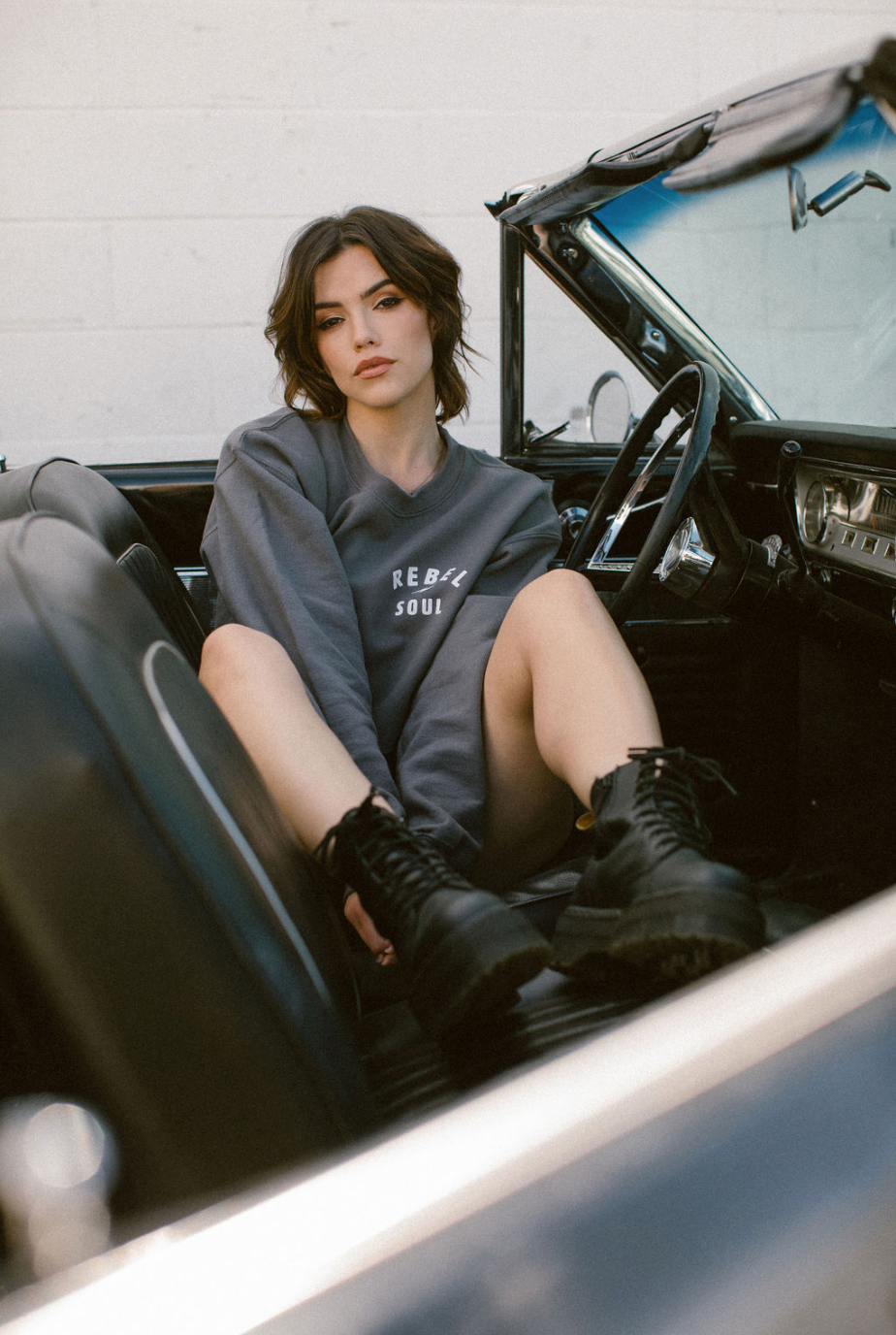 Rebel Soul Bolt Pullover - REBEL SOUL COLLECTIVE FEMINIST GRAPHIC TEES
