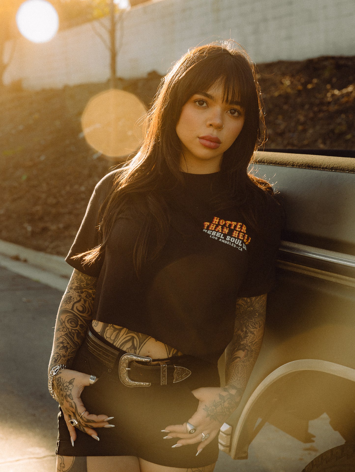 Rebel Soul Hotter Than Hell Tee - REBEL SOUL COLLECTIVE