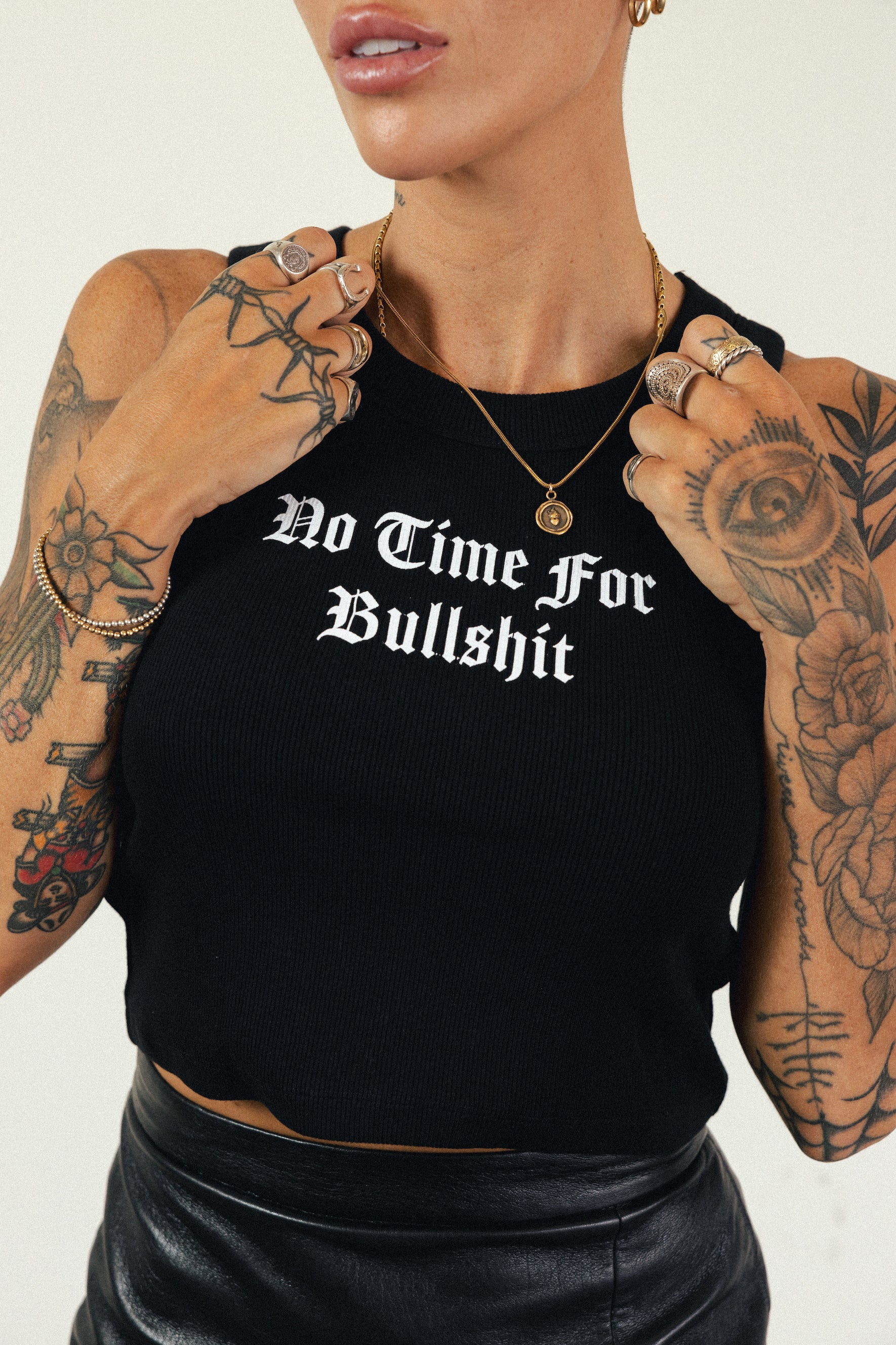 No Time For BS Tank - REBEL SOUL COLLECTIVE