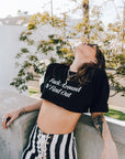 Find Out Cropped Tee - REBEL SOUL COLLECTIVE