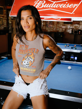 Bet On Yourself Crop Tank - PREORDER