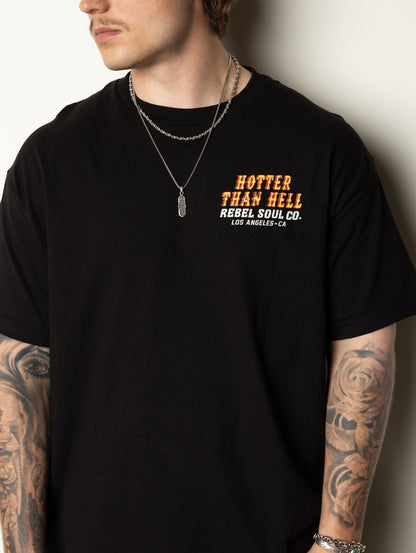Rebel Soul Hotter Than Hell Tee - REBEL SOUL COLLECTIVE