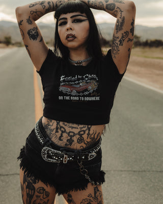 Fueled By Chaos Baby Tee
