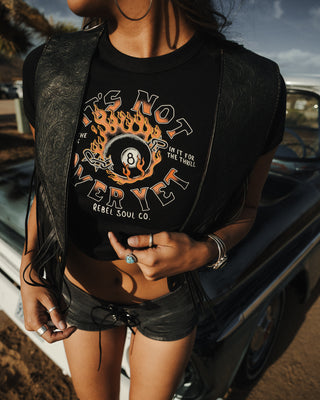 It's Not Over Yet Raglan Baby Tee