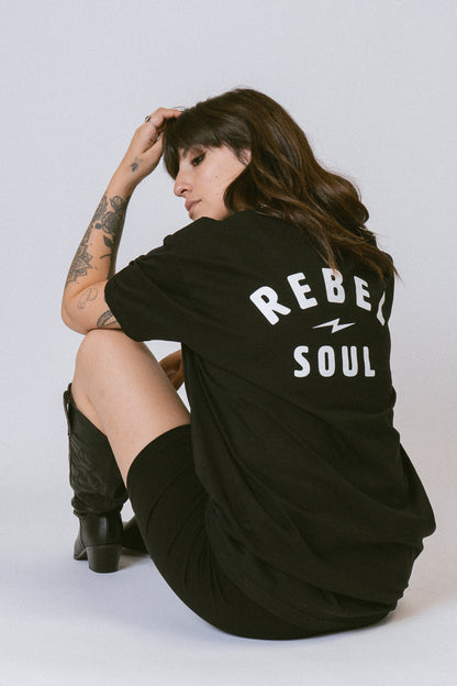 Rebel Soul Bolt Tee - REBEL SOUL COLLECTIVE