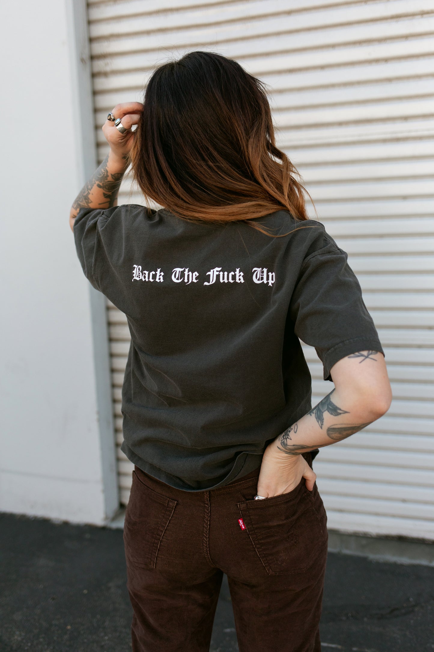 Back Up Tee - REBEL SOUL COLLECTIVE